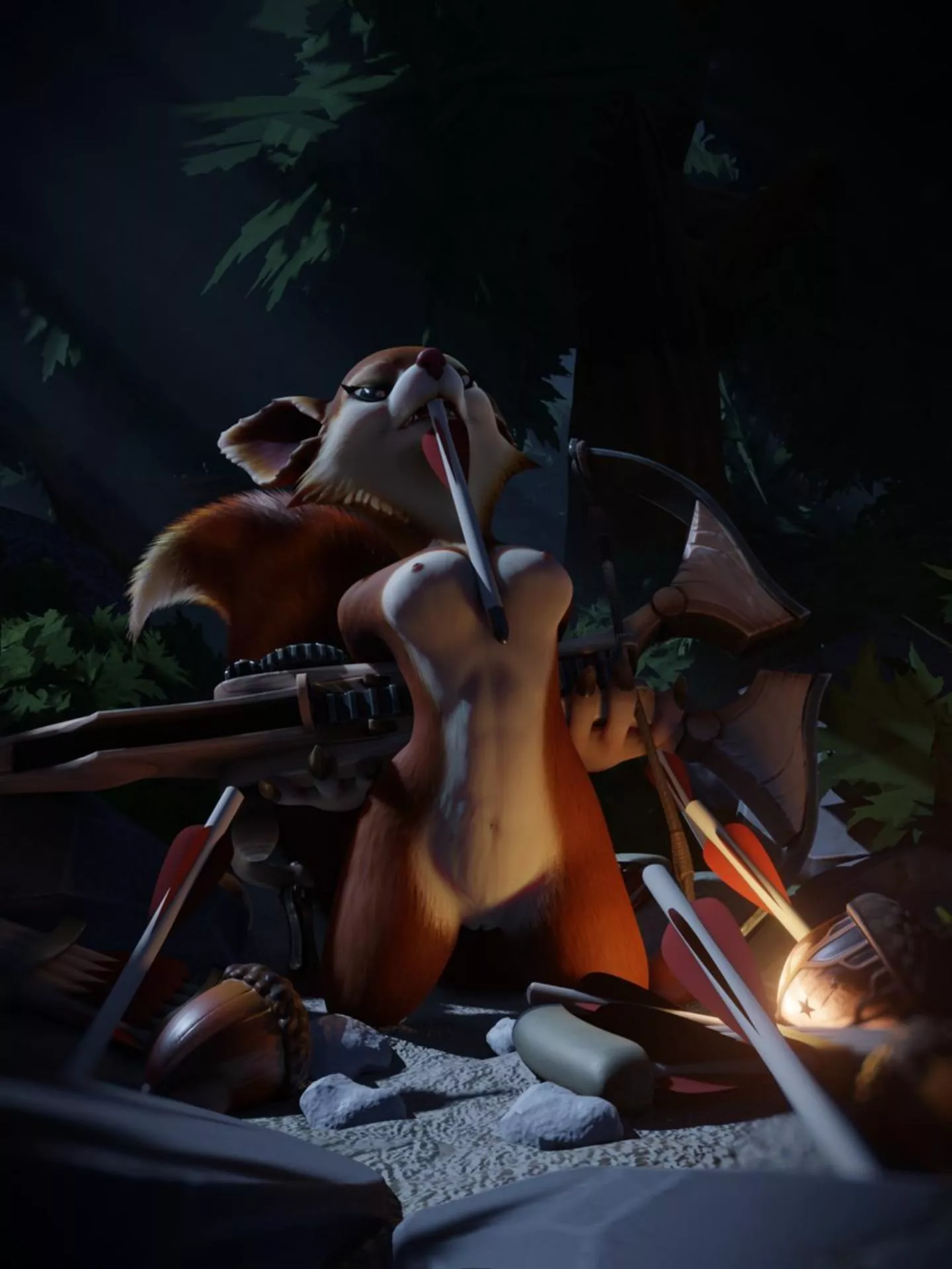 hoodwink arrow posted by Squirreltailnut