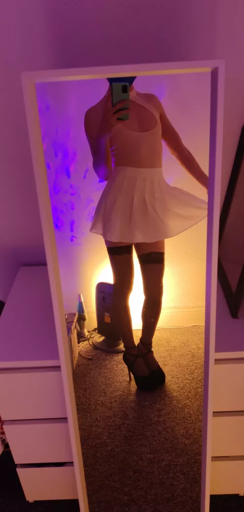 Hope I look fem enough for you daddy 🥺💕 by Luckygirl_Lucy