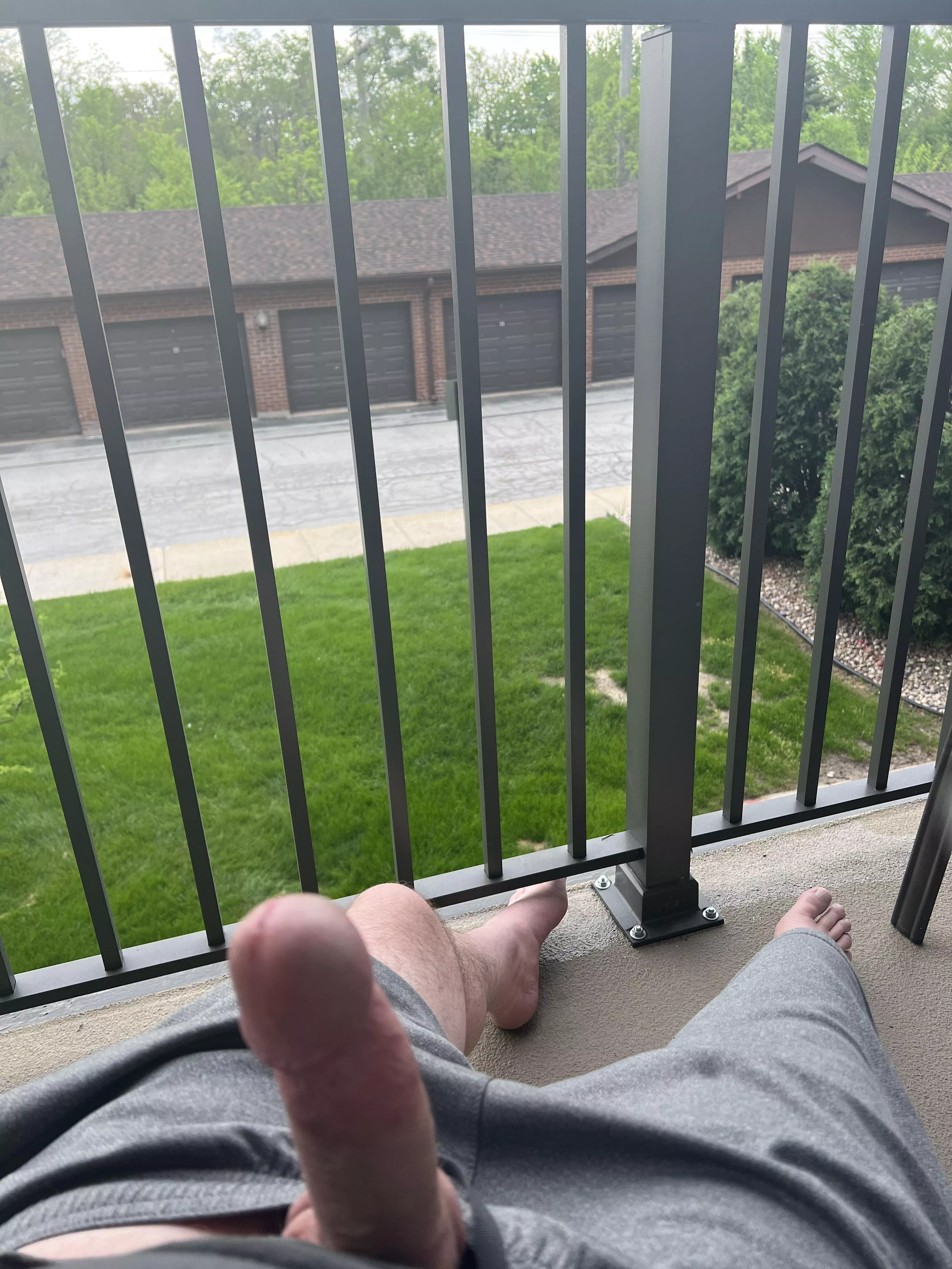 Hope my neighbors don’t catch a little balcony jerk session posted by Fun_Pomelo9205