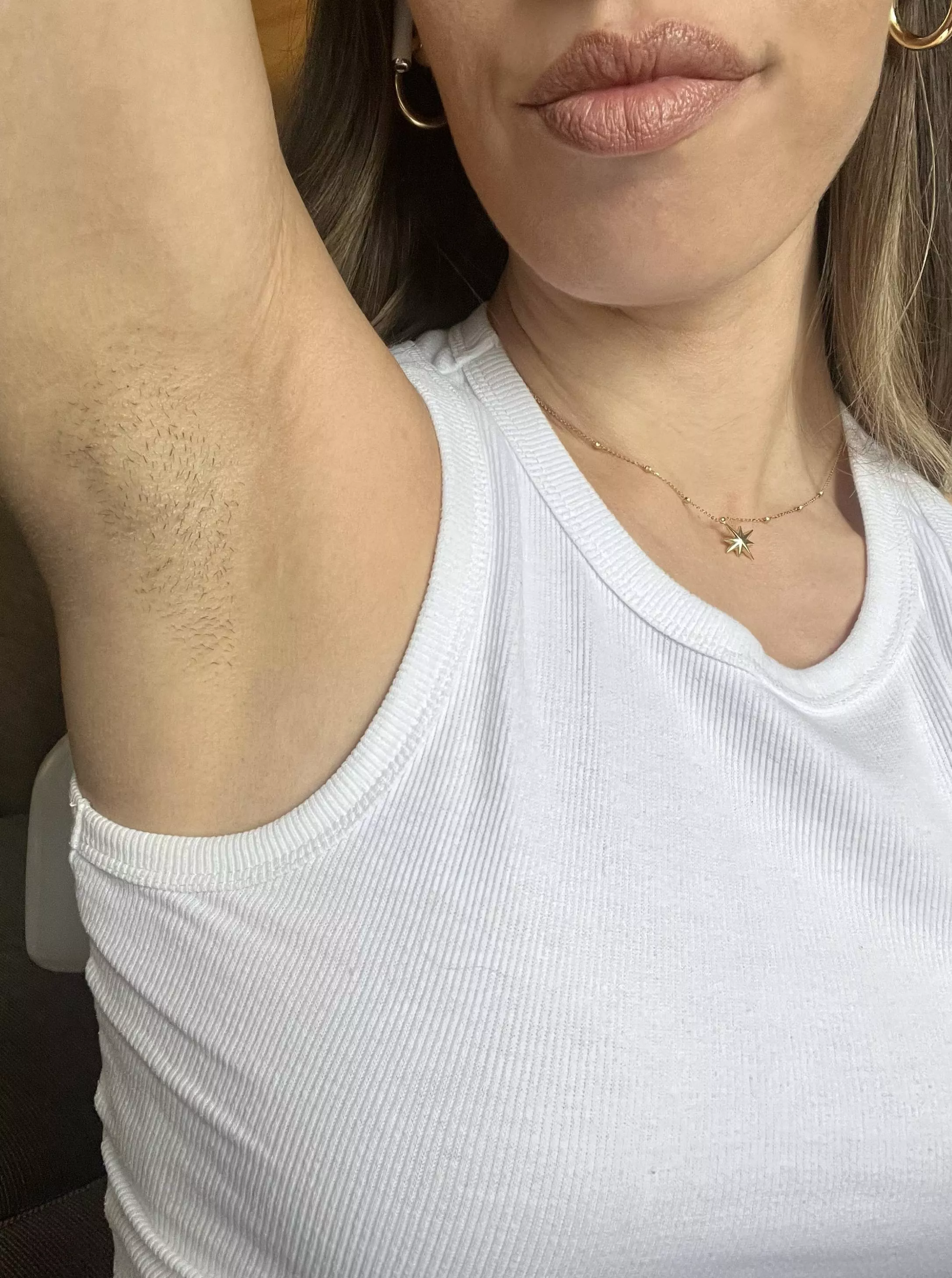 Hope the stubble tickles your tongue posted by cutesyfitfeet