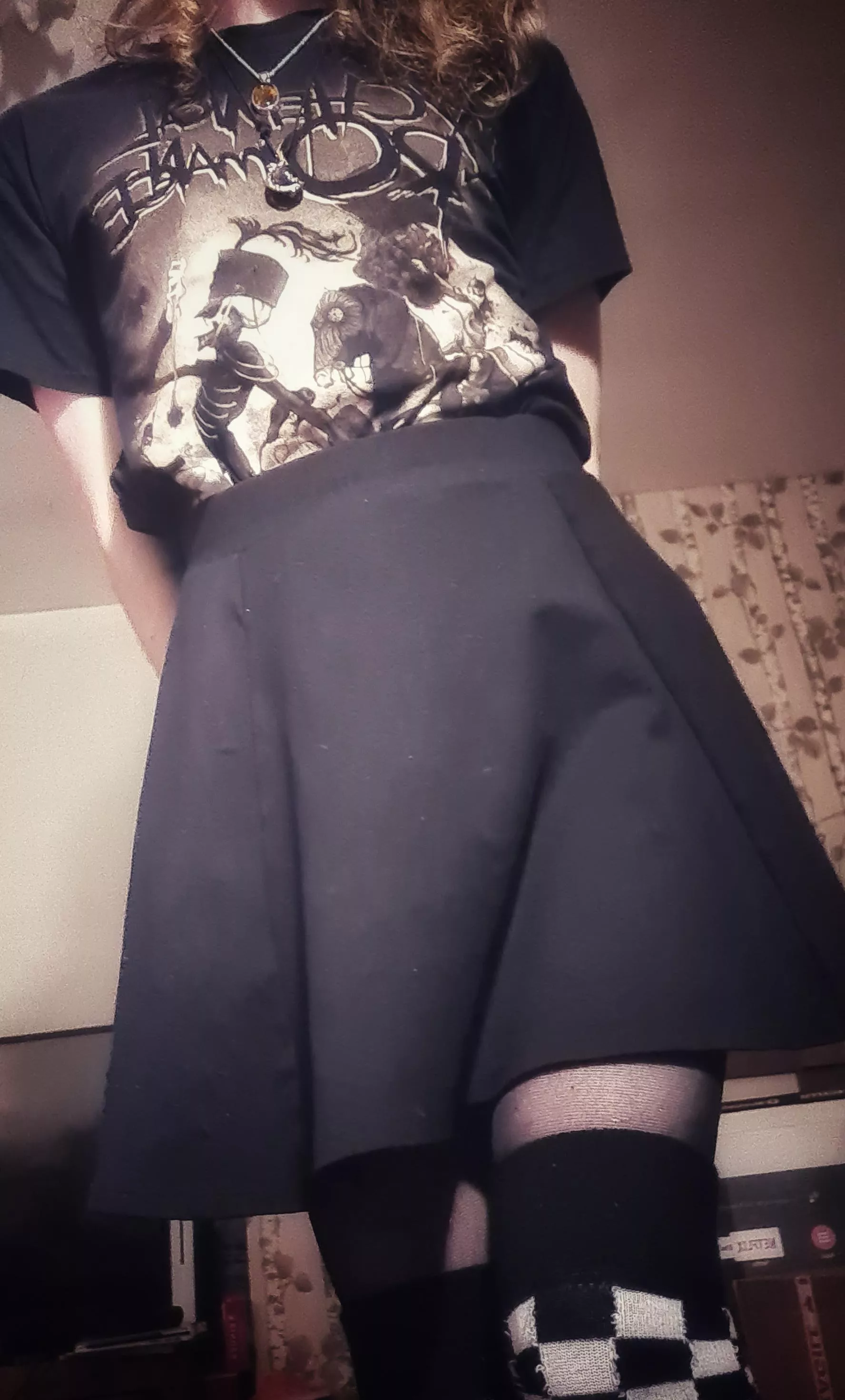 hope y'all like the emo look 🖤 posted by in_Fernos