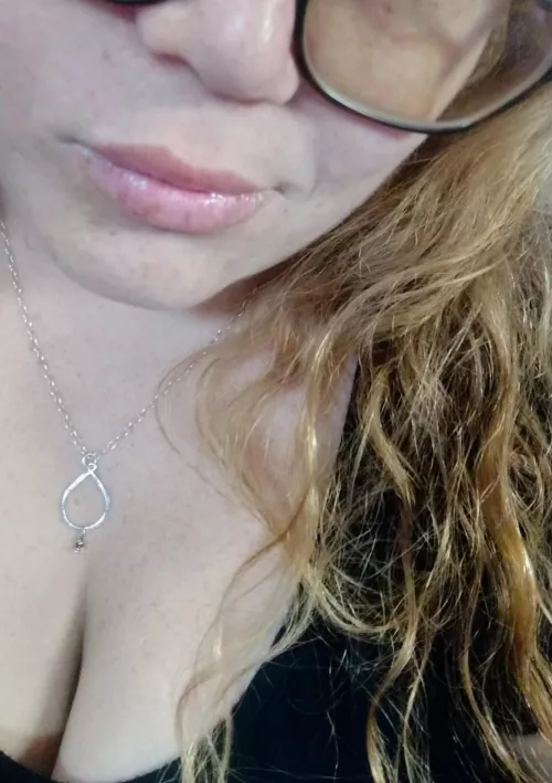 Hope you like a red head with lots of freckles, even on my lips 😉 by CherryPeaks