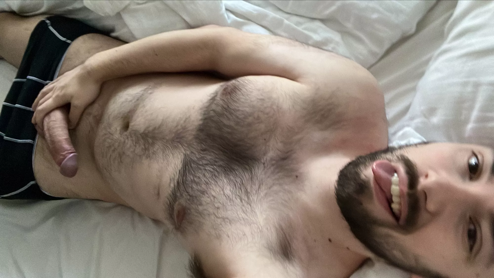 Hope you’re a fan of a hairy chest ;) posted by Aimtomisbehave737