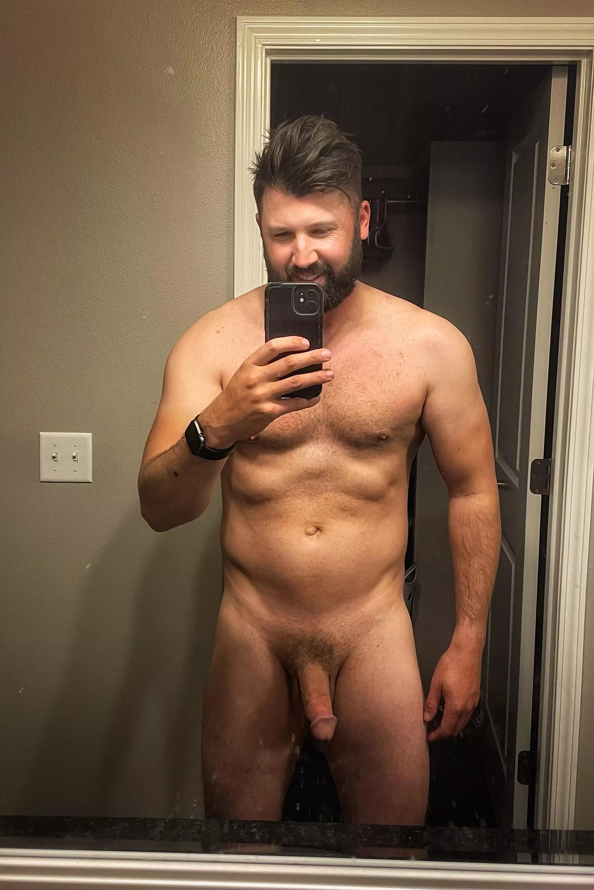 Hopping in the shower, who’s joining 😏 posted by cory__bi