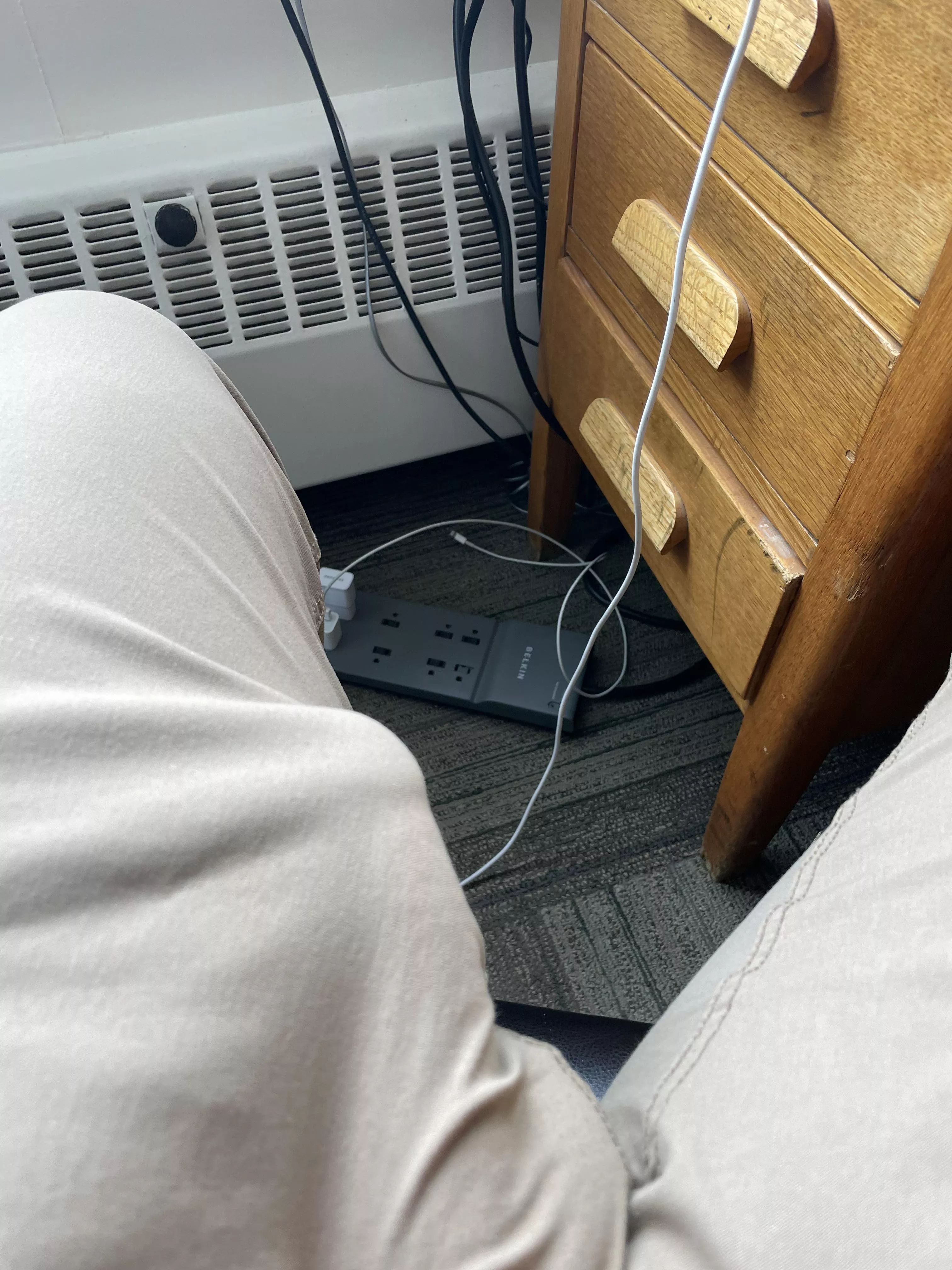 Horny at work posted by Alone-33