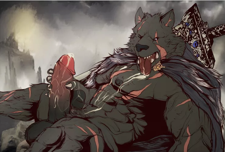 Horny Blaidd (ggan_ggandi) by DL2828