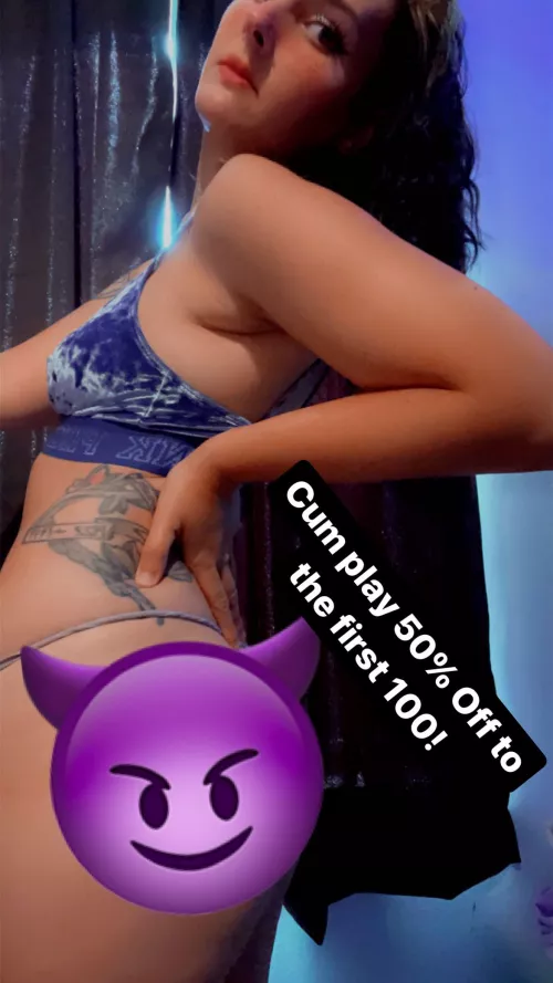 Horny? Cum play with me! 50% off the first 100 subs today! https://onlyfans.com/erikabradley by ErikaBradley94