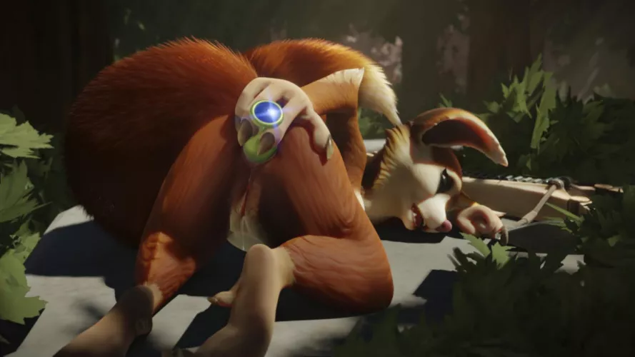 horny hoodwink by Squirreltailnut