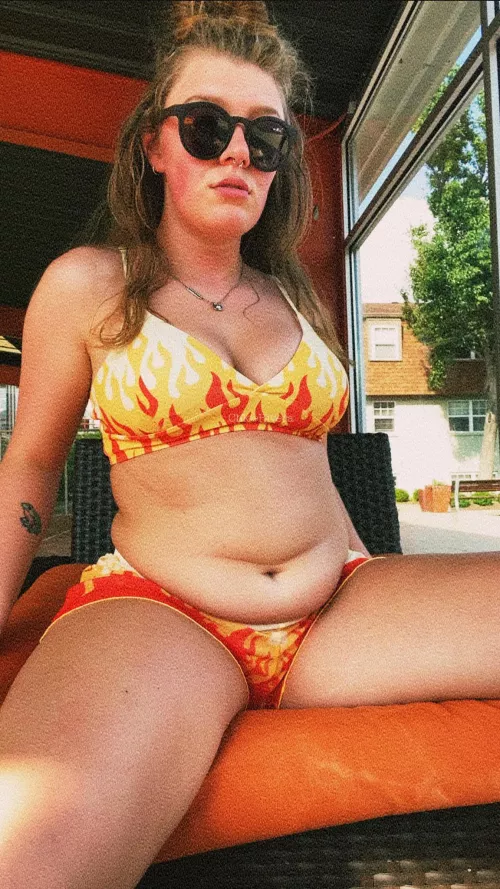 Hot by the sun by ChloeRivera_OF