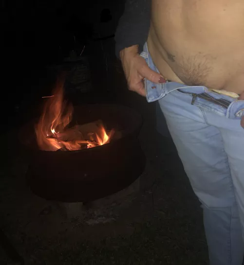 Hot Fire and a Hotter Pussy! by Finger_Lik-N_Fun-Tym