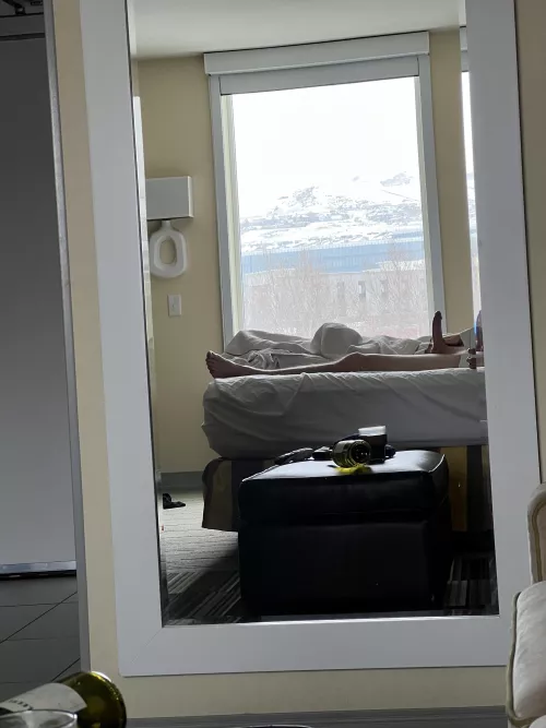 Hotel mirror and view by Wulaj