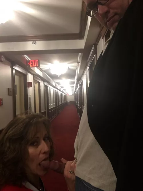 Hotel sex doesn’t always have to be in the room by CrazyBiCoupleMW