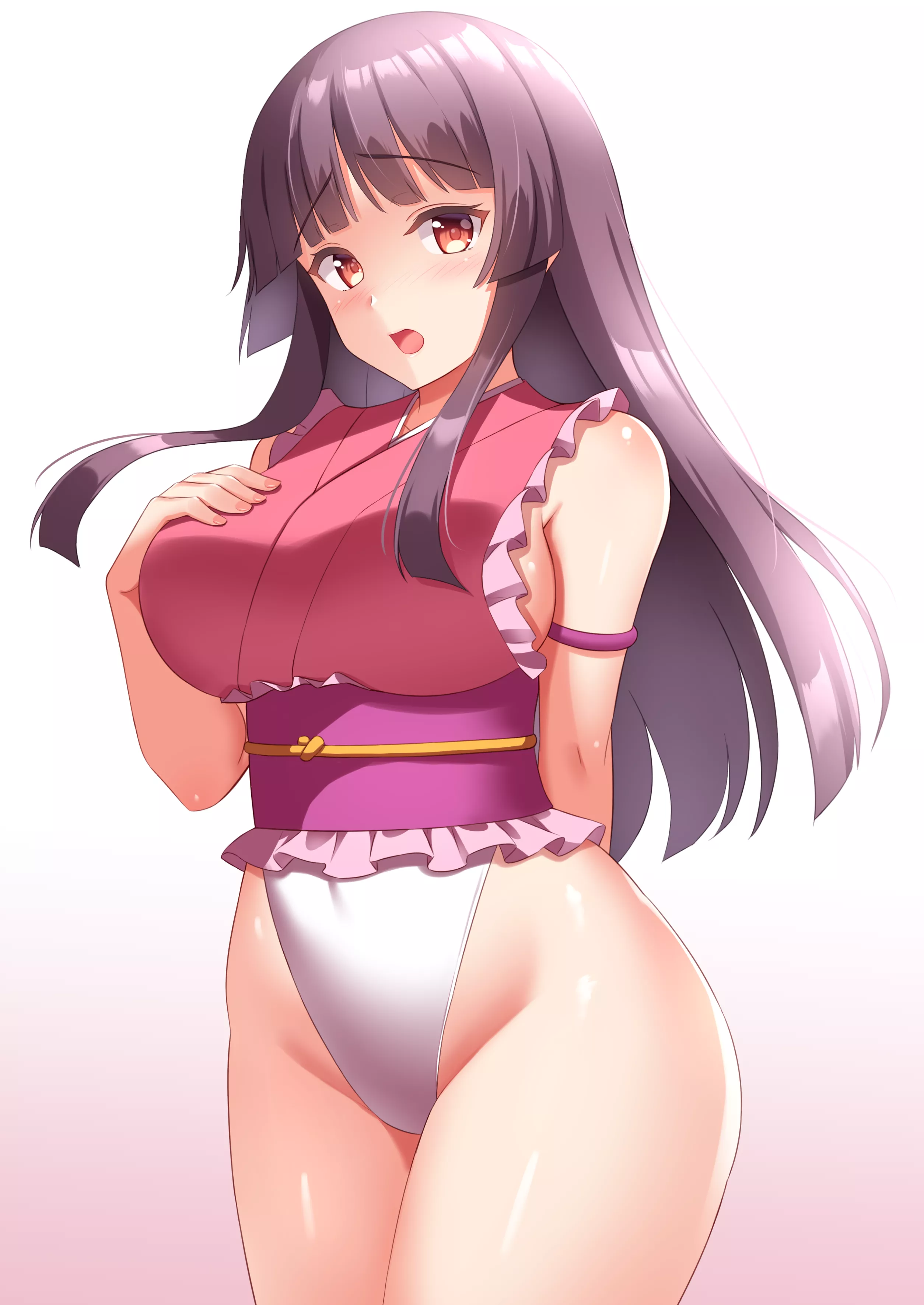 Houraisan Kaguya Leotard (Tokyo Yamane) [Touhou] posted by sequence_string