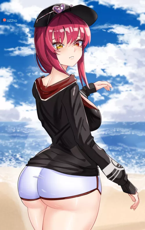 Houshou Marine Booty Shorts by Lewdeology