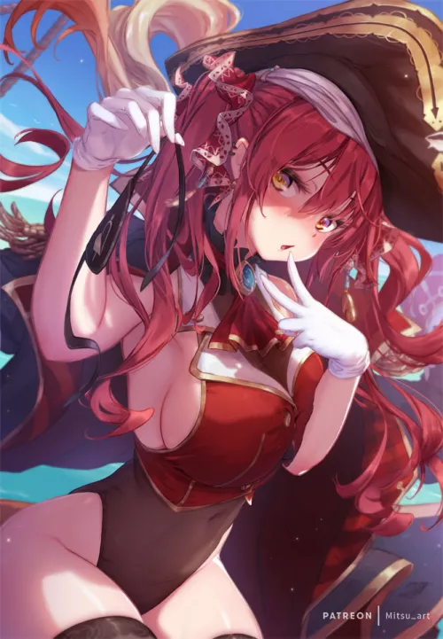 Houshou Marine [Hololive] by xSaviour_N