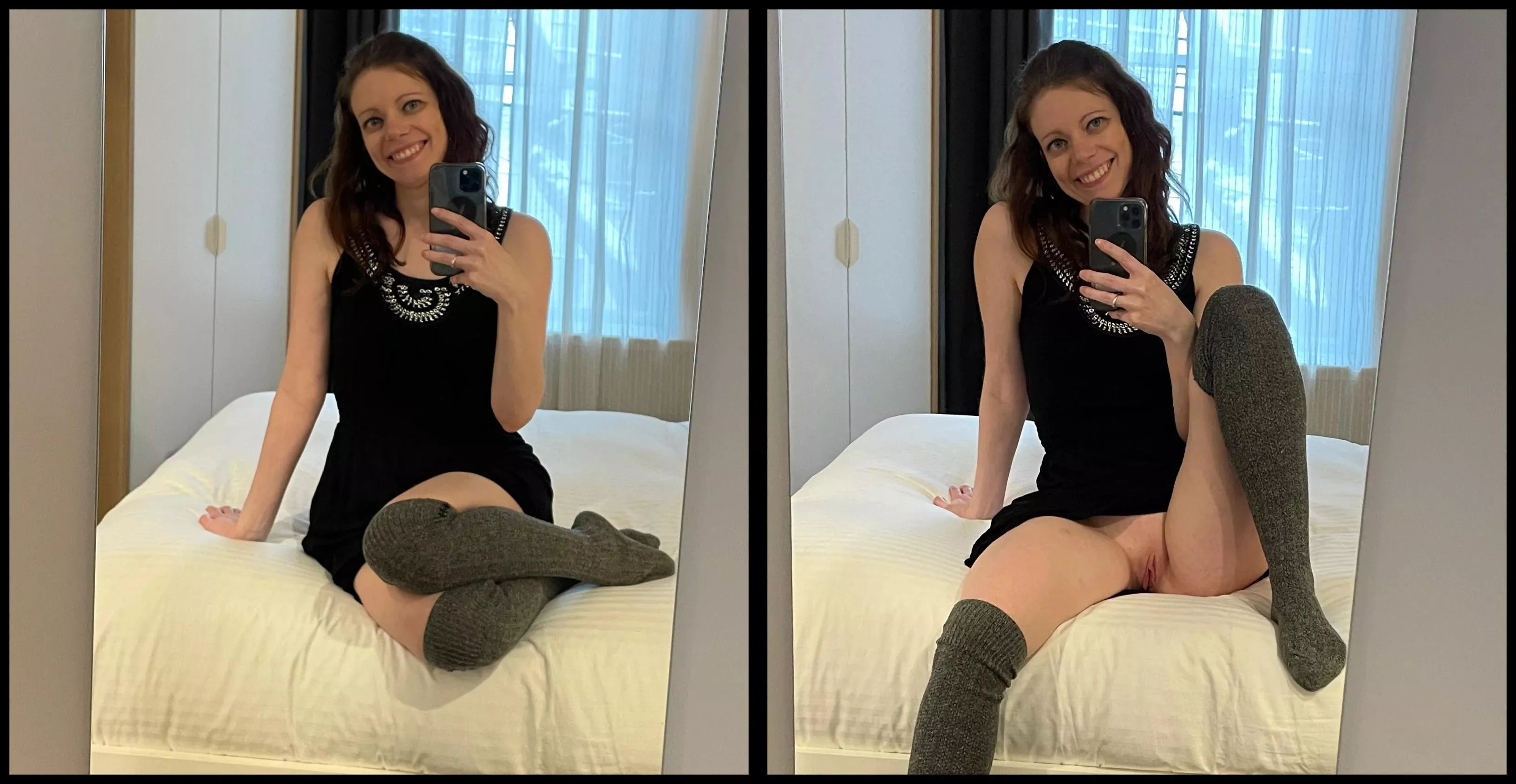 How about closed /open? posted by wannabe_slutty