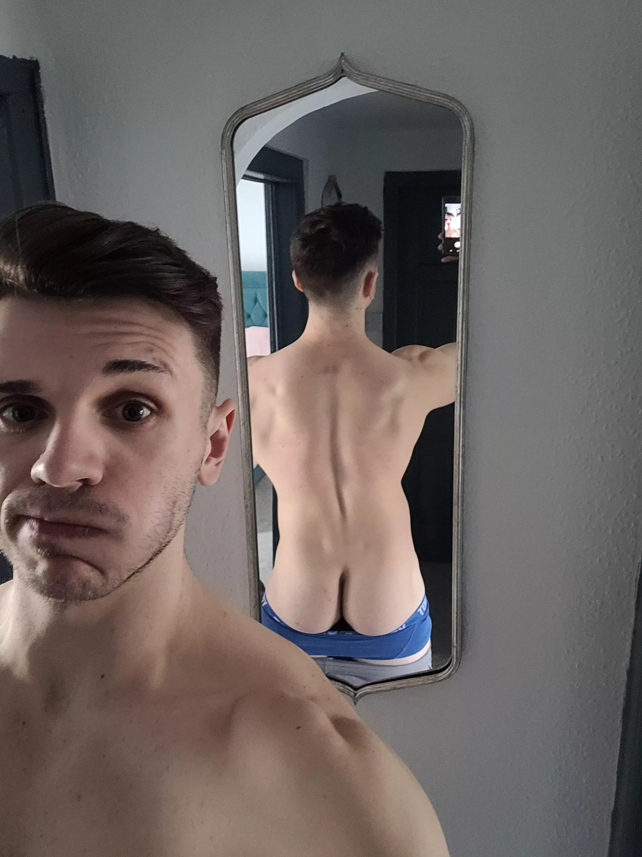 how about the back view? posted by HangingZucchini