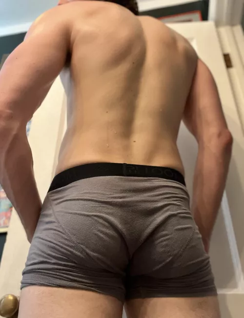 How about this weary yard work booty? by mreday420