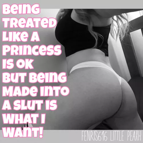 How all good girls wanna be treated.. (model - u/AnnaPeaxh caps Fenris616) by Fenris616