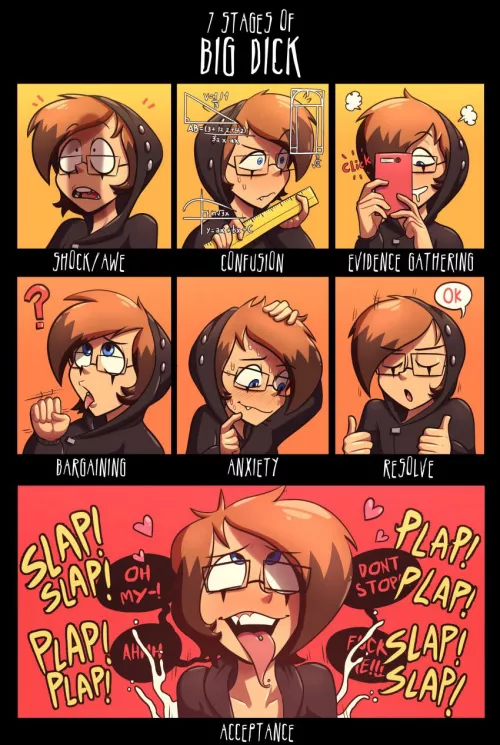 How bottoms react to big dicks by Killzone_69