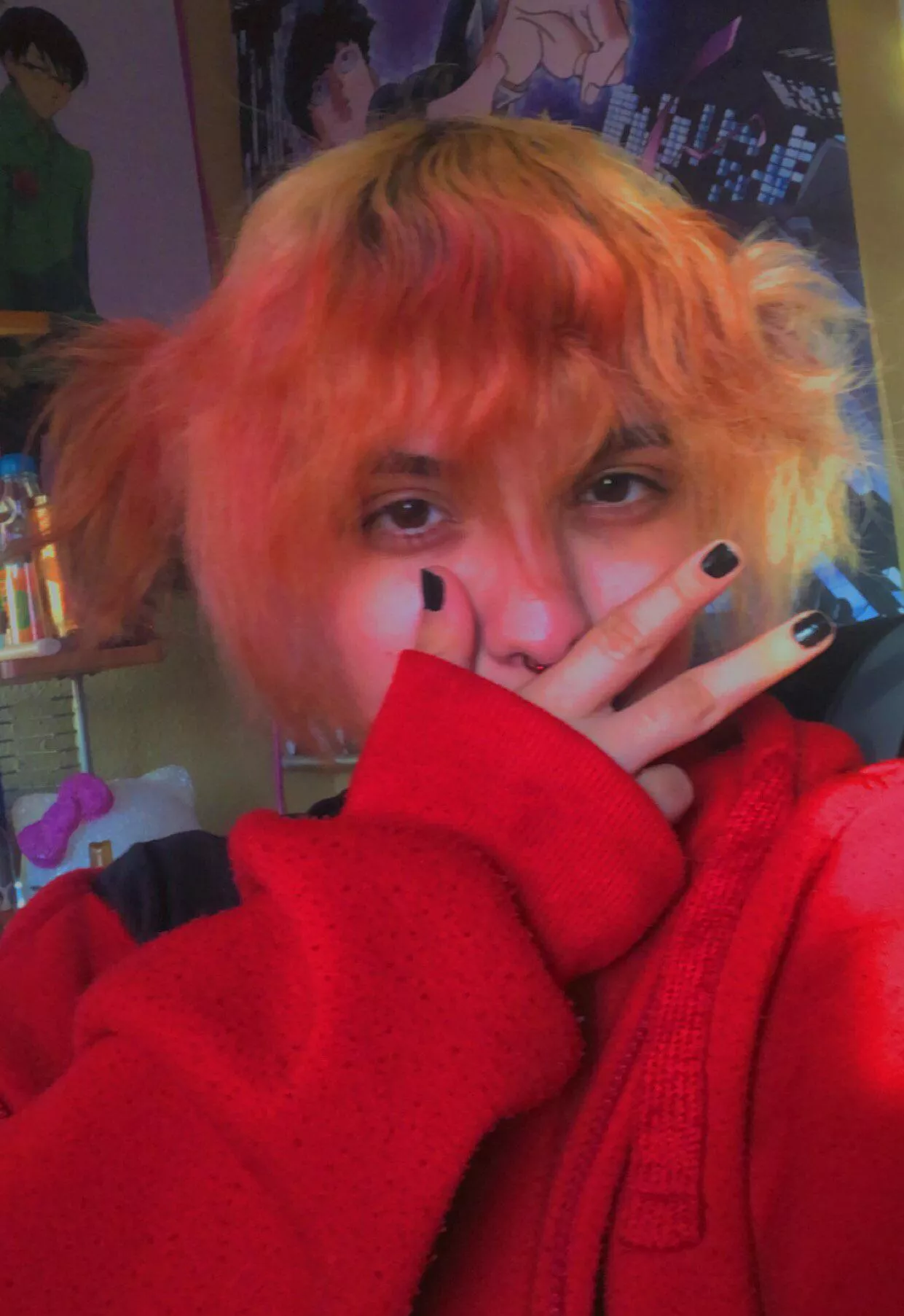 How do the pigtails look? Are they cute? 💖💖 posted by Nicoswagz