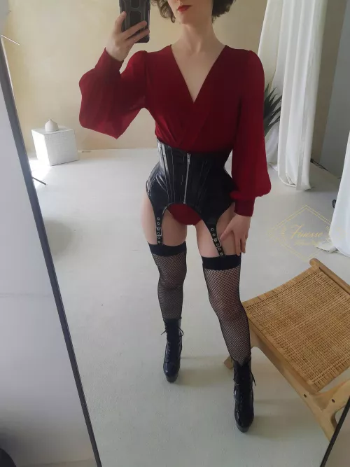 How do we feel about corset garters? by TheFinerStuff