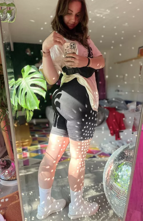 How do we feel about yoga shorts? by shibahuskymom