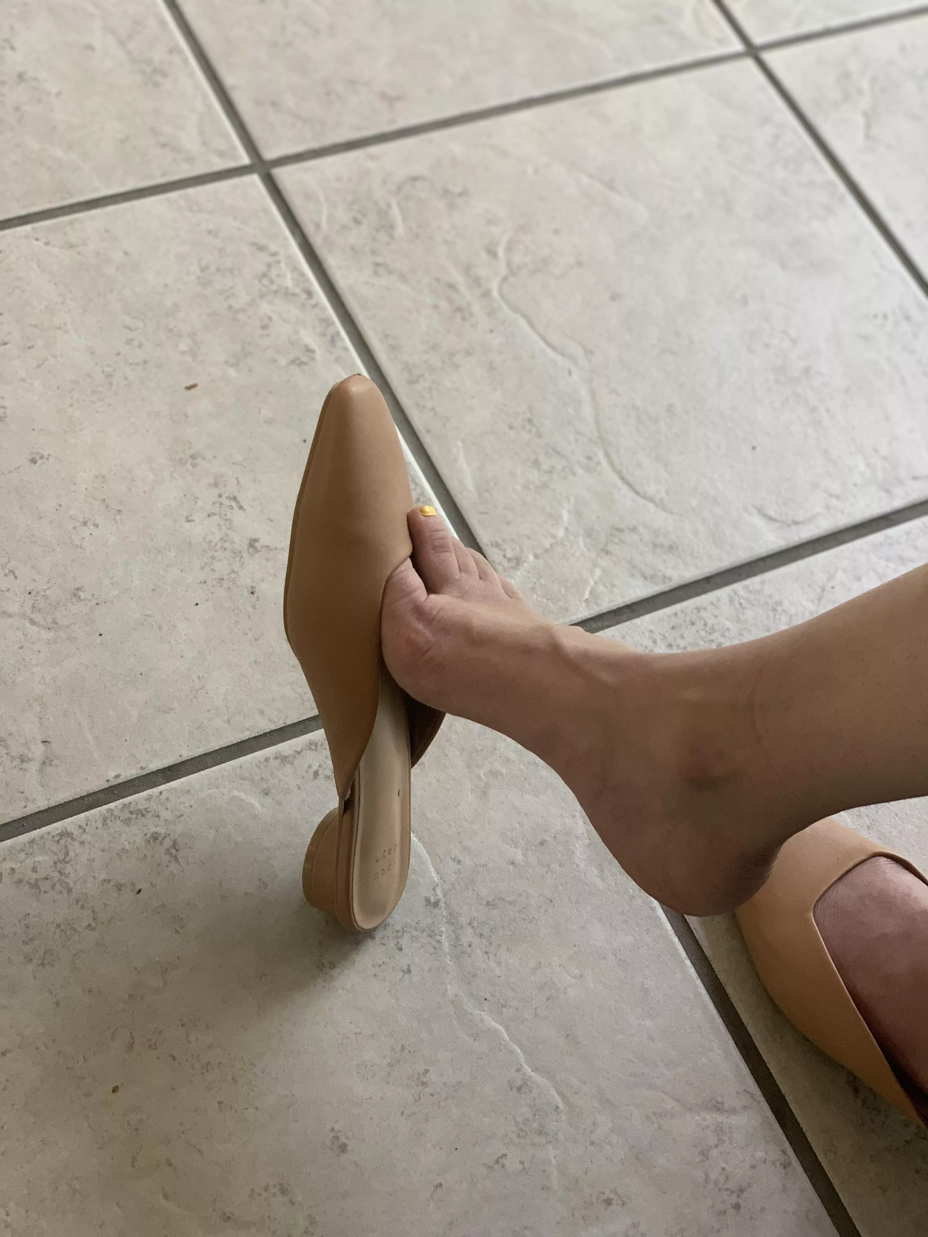 How do you like my nearly naked feet? posted by YogaFeet3