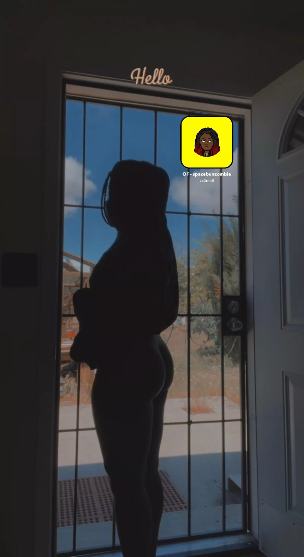 How do you like my silhouette? posted by spacebunzombie