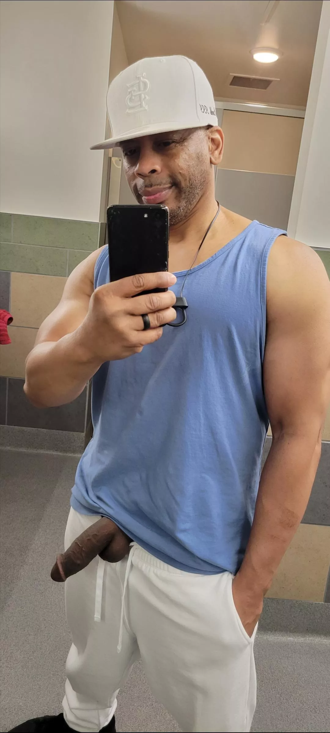 How does my cock look on white? posted by RepresentativeIll862