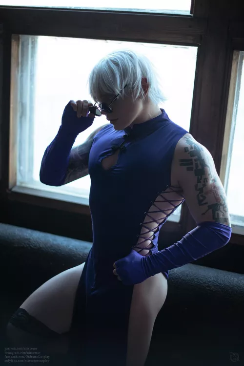 How I am looking in dress? by Nitsvetov