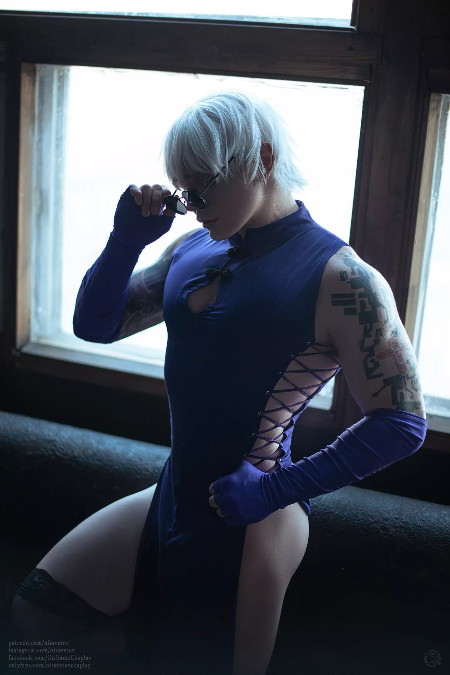 How I am looking in dress? posted by Nitsvetov