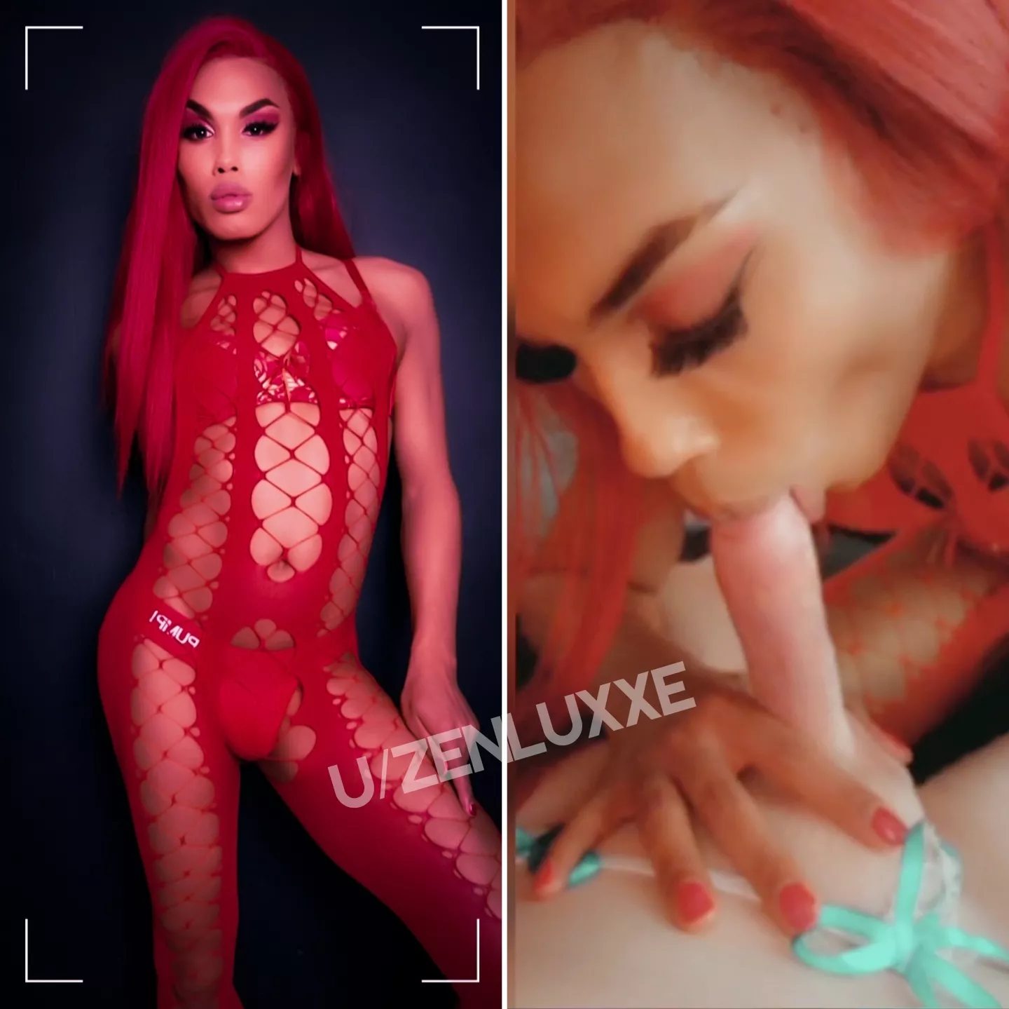 How it started vs how it's going 😈🍆💋 posted by zenluxxe