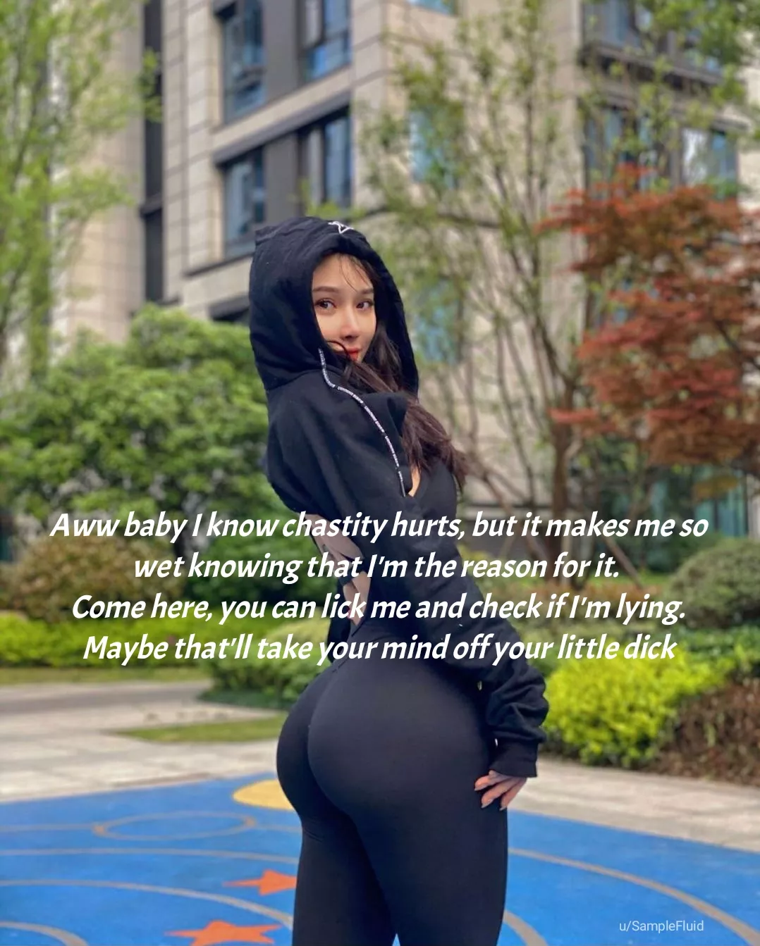 How long would you stay locked up for her? posted by SampleFluid