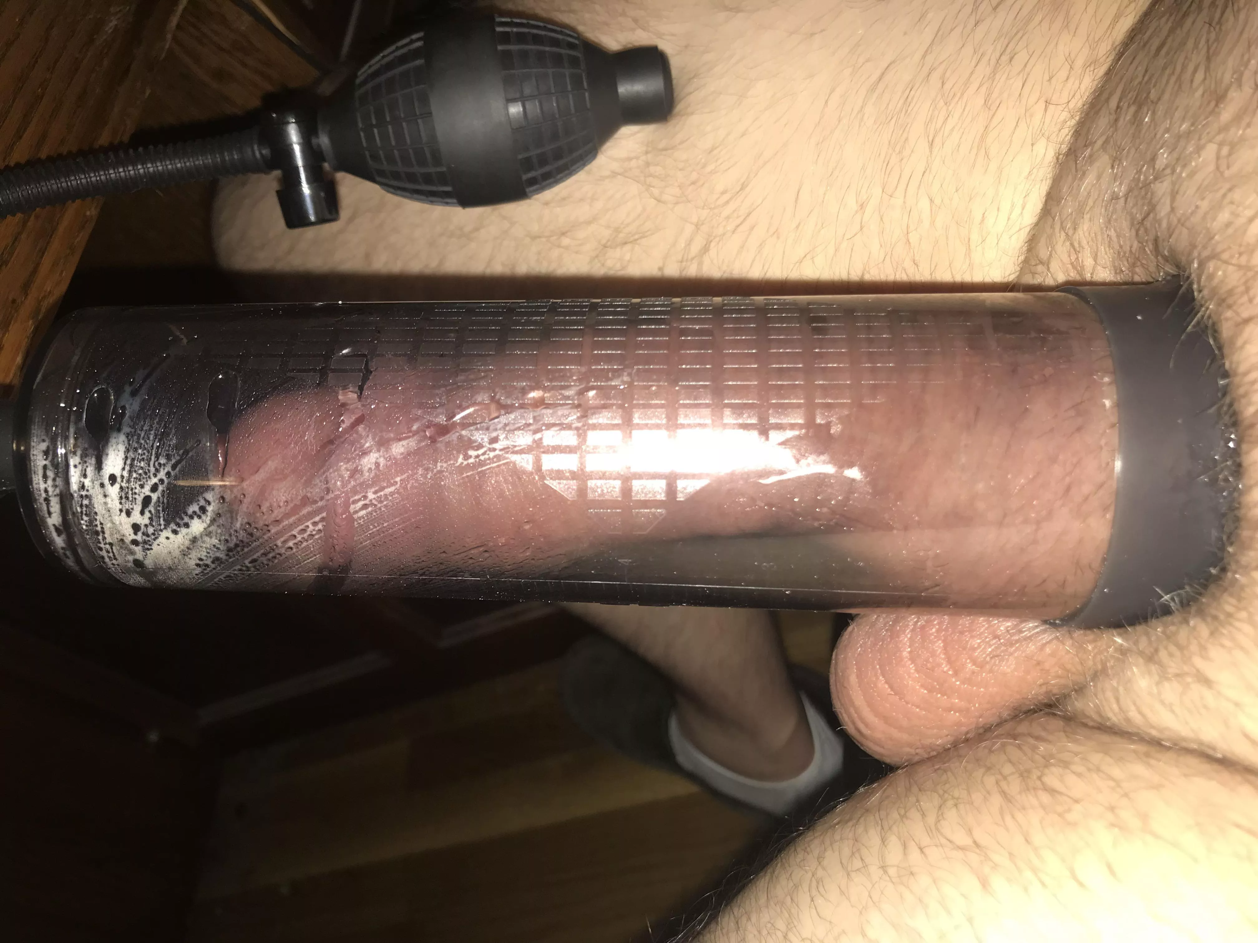 How long you think until I fully pack this tube? posted by dickooze