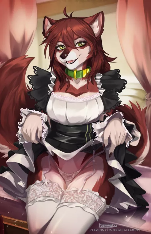 How may I help you, master?~ [F] (purplelemons) by capiecapslut