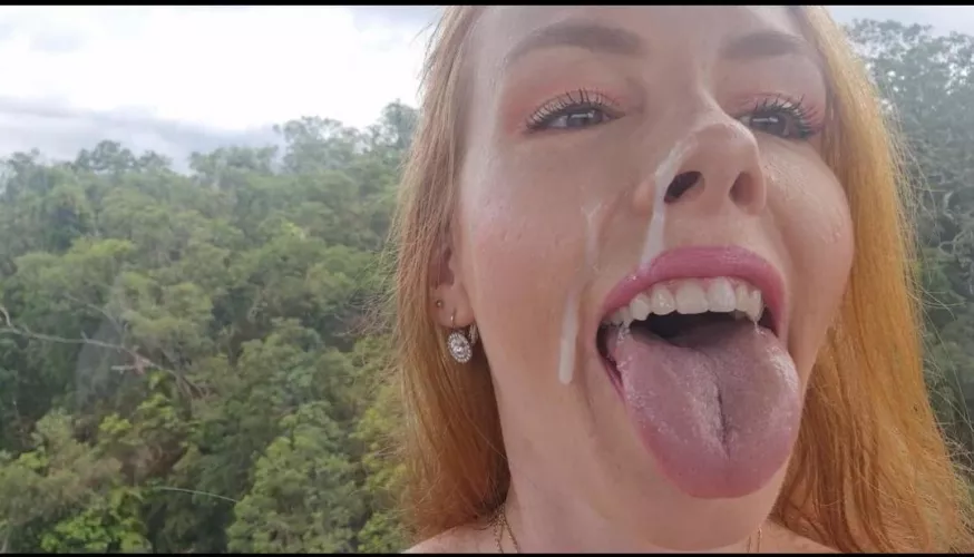 How pretty do I look with cum all over me 😍 by Different-War-9145