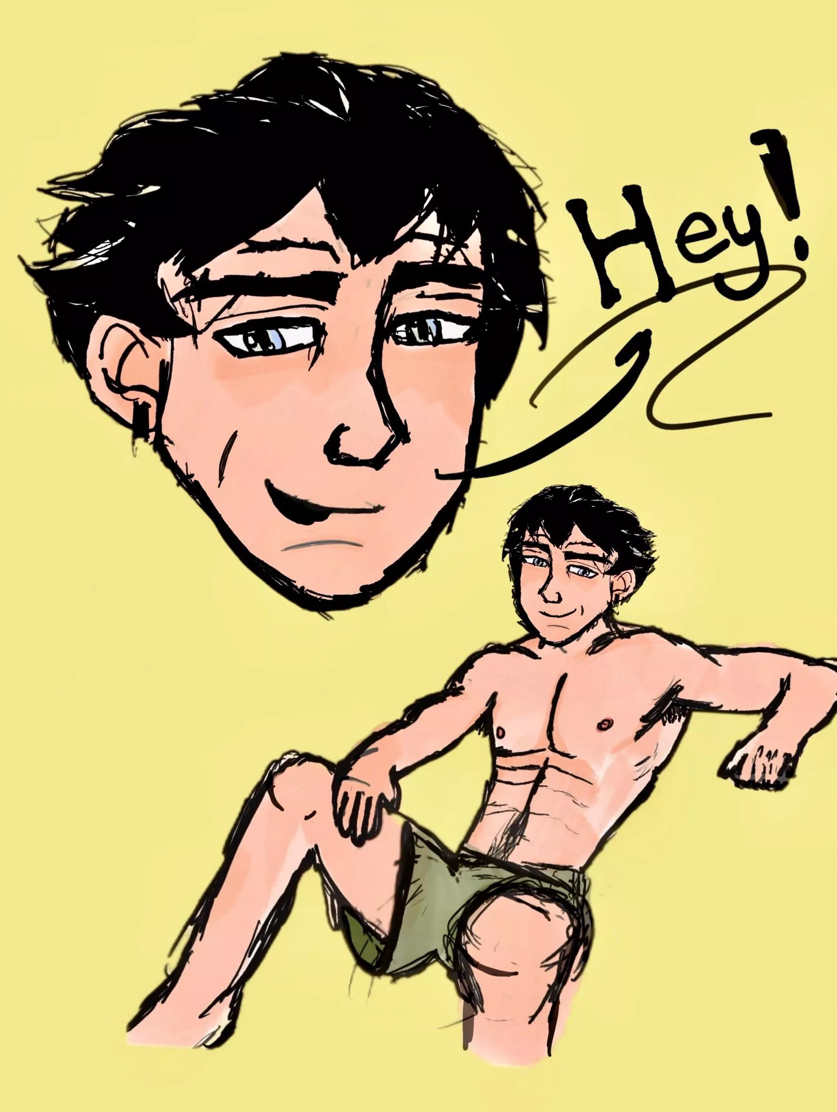 How should I call him? This is my first digital character. I hope you like the design! 👍🏻 posted by Comfortable_Pitch_82