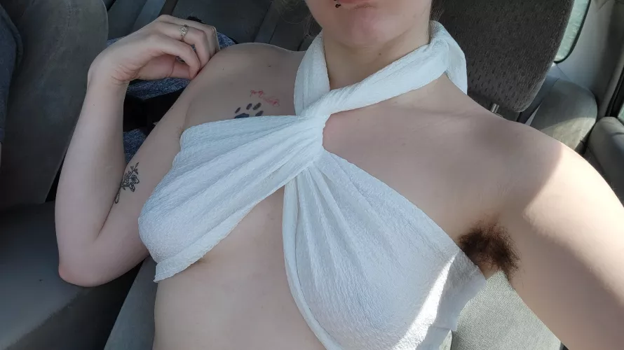 How would you feel if you saw my hairy pits in public? by Luciferbutfemale
