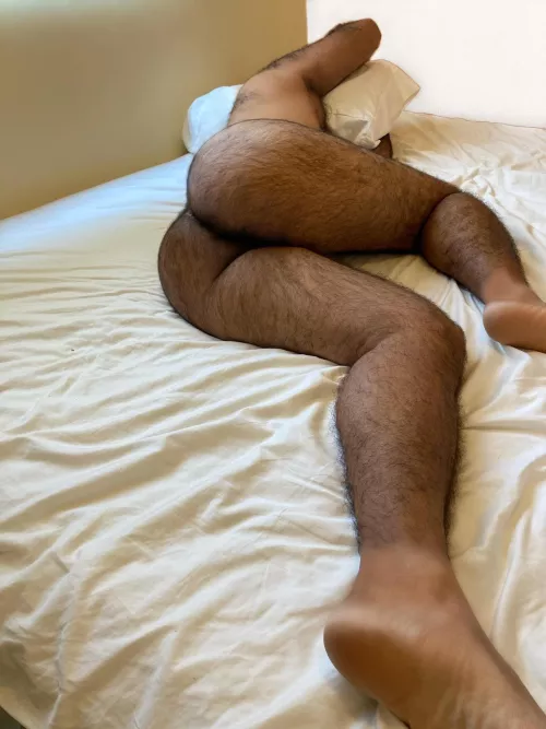 How would you wake me up if you found me in bed like this? 😏 by Majestic_Finish9