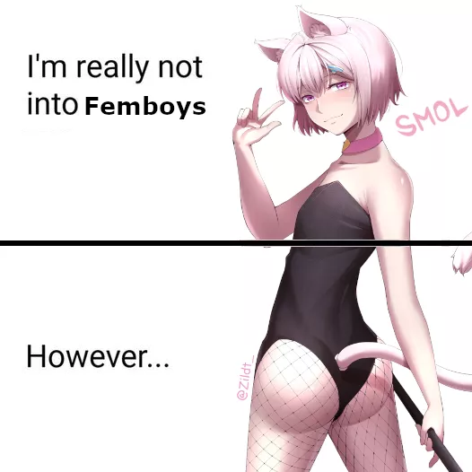 However.... posted by SmolAndStronk