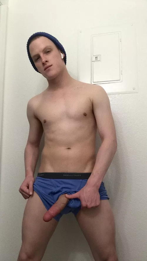 How’s my cock looking? by onceuponatwink