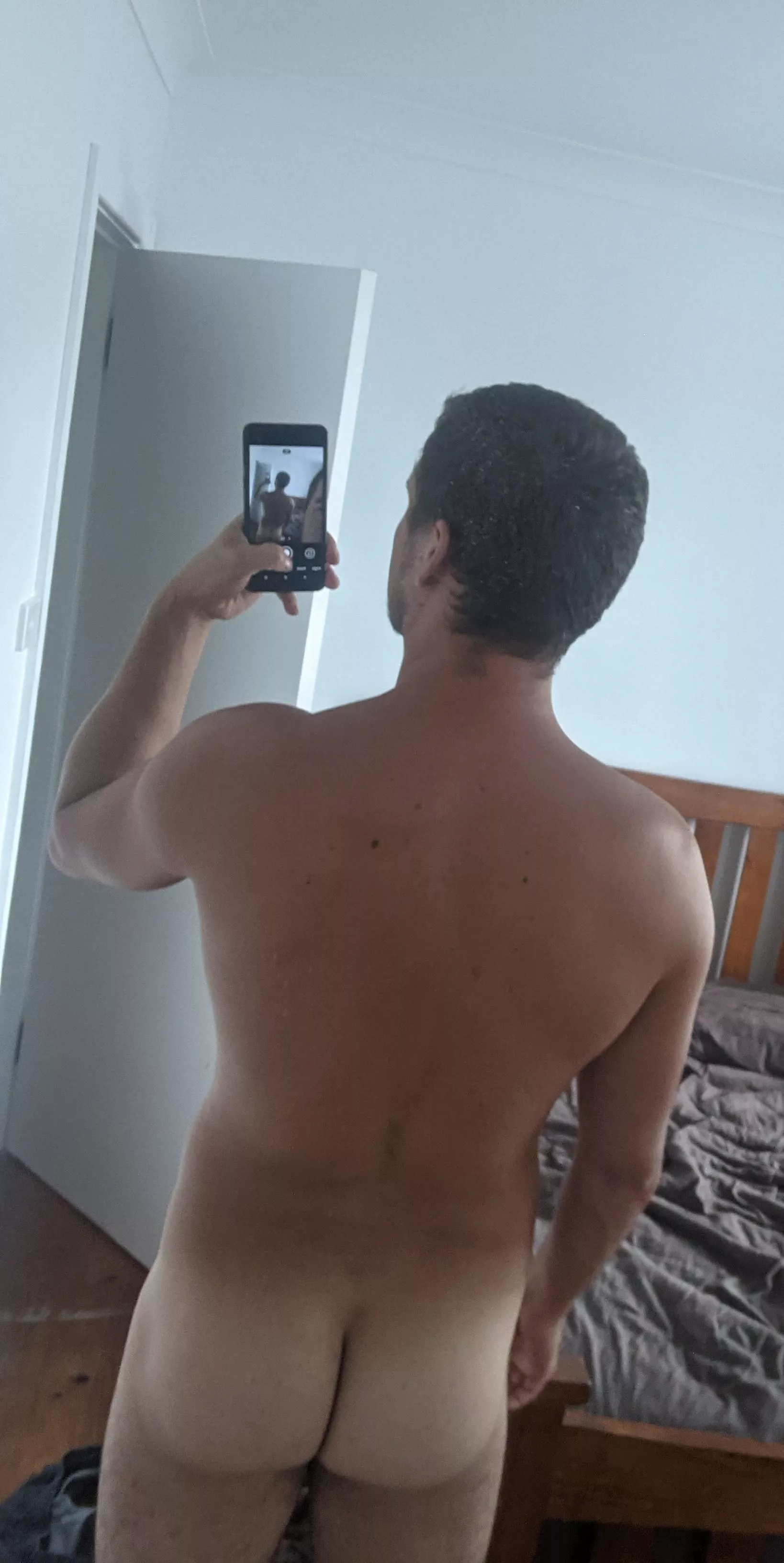 How's my pale booty look? posted by TheLaughingHeart1