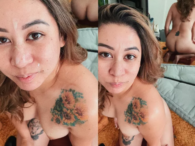 Hubby gave me some cum this morning by OurSecretPornAccount