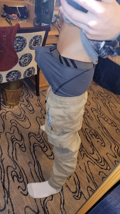 huge bulge after using public shower by magnitude120