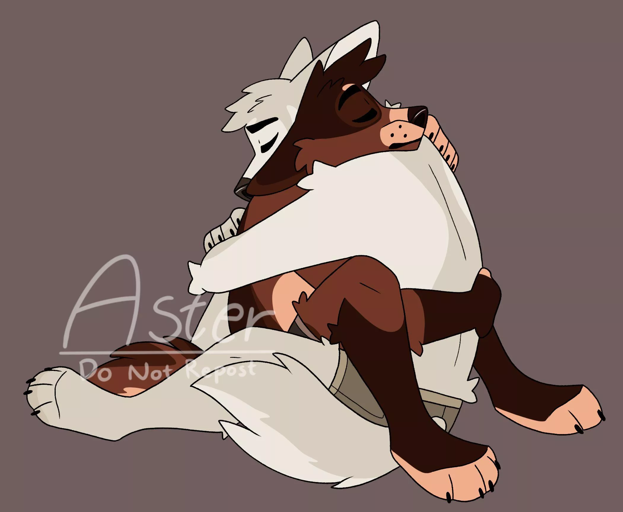 Huggles for the boys posted by Aster_Heeler