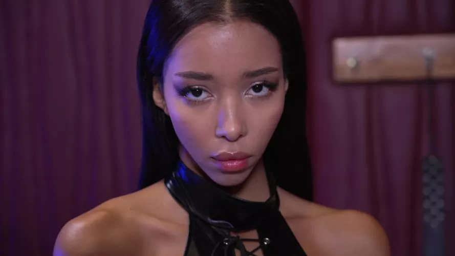 Humiliation of young and skinny Lia Lin! Nick BDSM apartments by legalporno