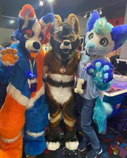 Hung out with cloudian! 🥰🧡💙 by TidedPod