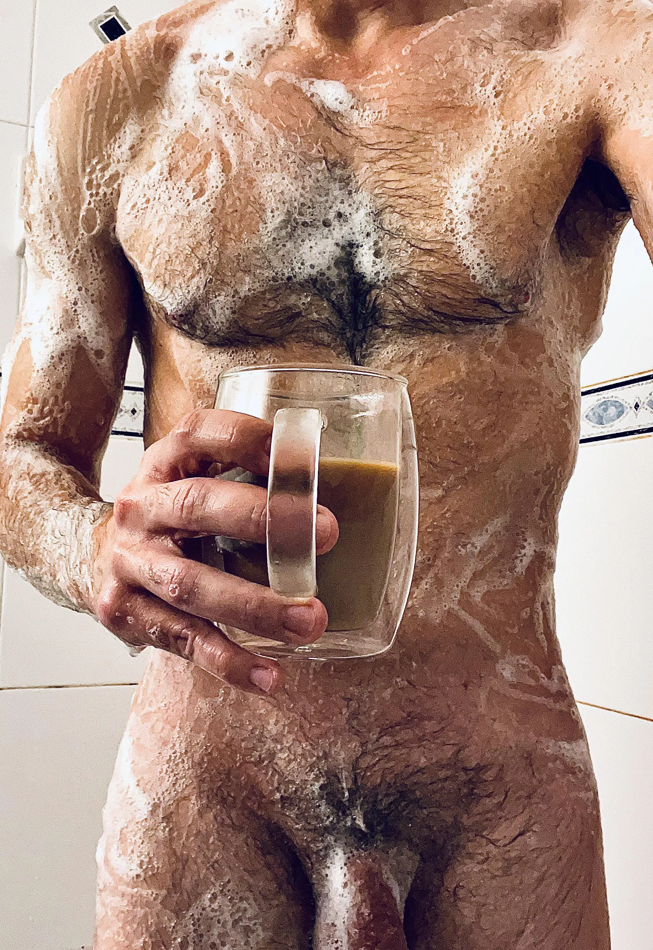 Hungover shower coffee, happy Friday posted by FunBeHad