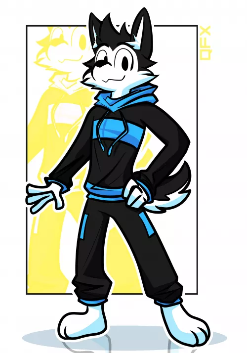 husky! [by me] // commission by quiflexx